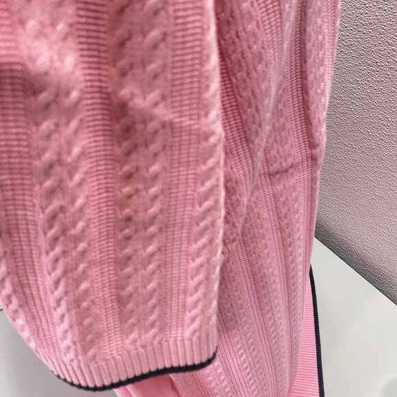 NEW PRESTIGE Men’s Belair Luxury Short Sleeve Knit Polo Shirt Size 4XL Pink - Picture 3 of 9